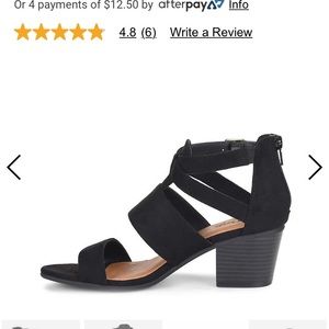 Eurosoft Black Sandals